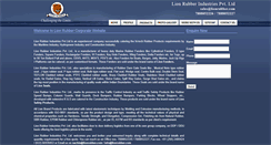 Desktop Screenshot of lionrubber.com
